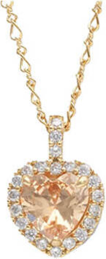 Delphine halskjede light champagne
