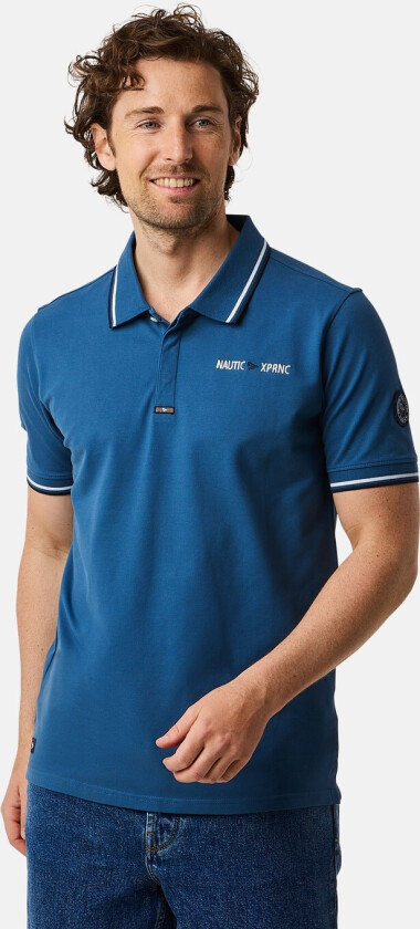 Marstrand Crew Piké, Denim Blue, 3xl, Piketrøyer
