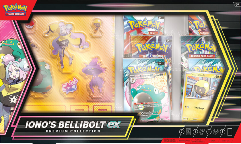 Pokemon EX Premium Collection Iono Bellibolt
