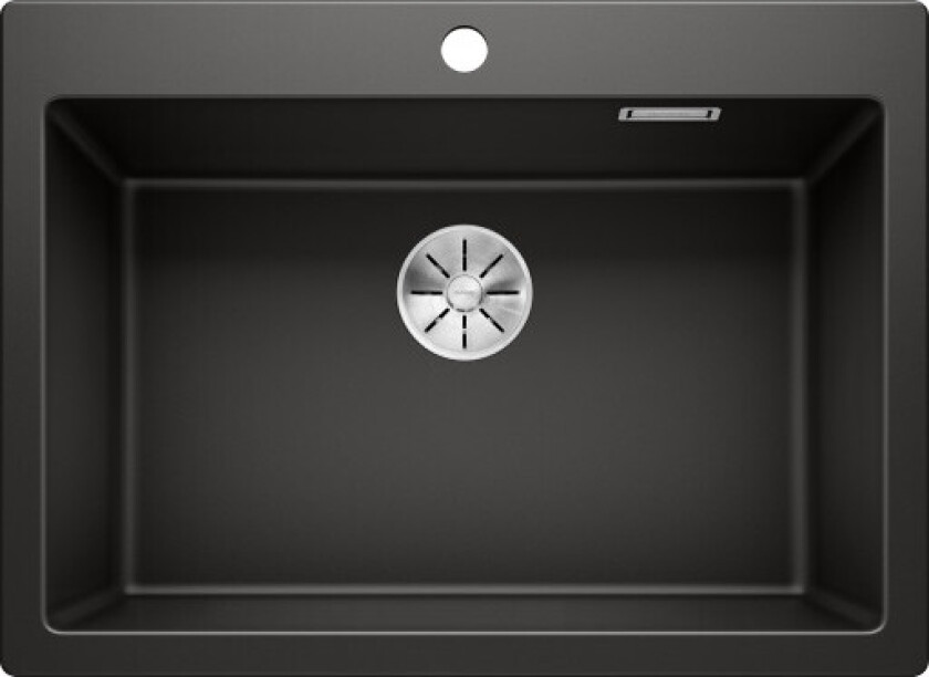 Pleon 8-F Uxi kjøkkenvask, 69x50 cm, svart