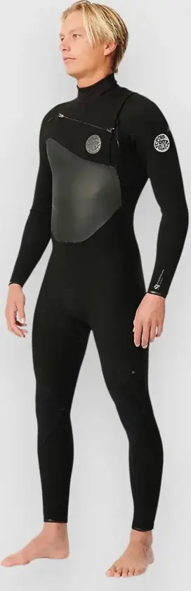 Flashbomb 3/2 C/Zip Våtdrakt svart