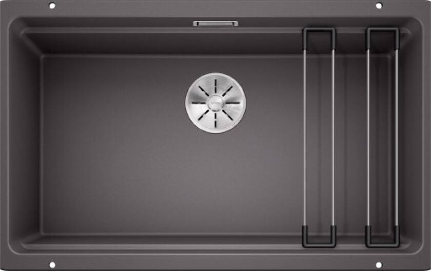 Etagon 700-U UXI kjøkkenvask, 73x46 cm, grå