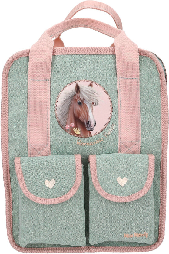 Ryggsekk ROMANTIC FIELDS - Sage Green