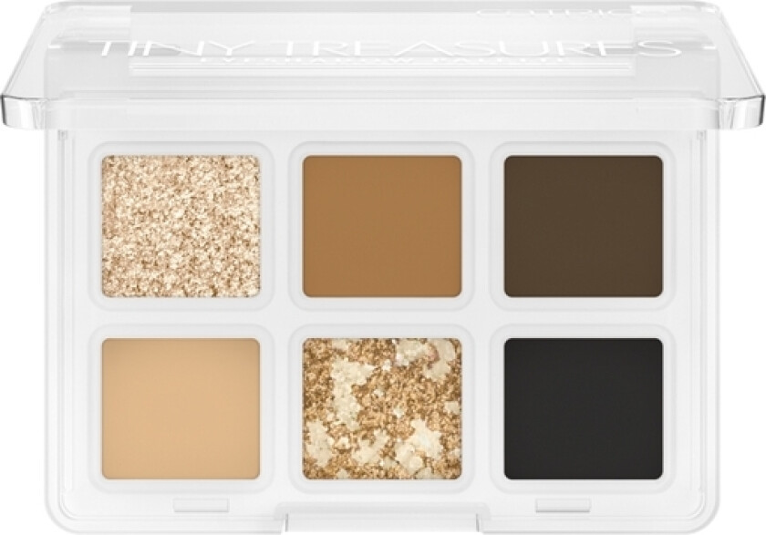 Tiny Treasures Eyeshadow Palette Paleta Øyenskygge 010 Everyday Essentials 4,2G