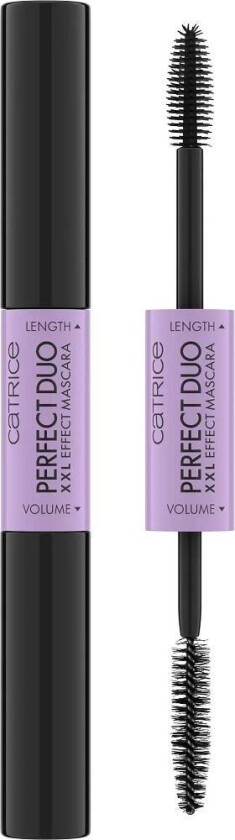 Perfect Duo Xxl Mascara 2-In-1 Volumizing Mascara 010 Black 8Ml