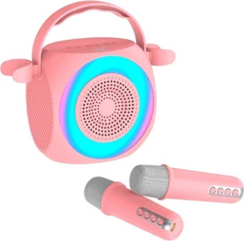 Pink Cool Mini Karaoke Party 6W Karaoke Speaker