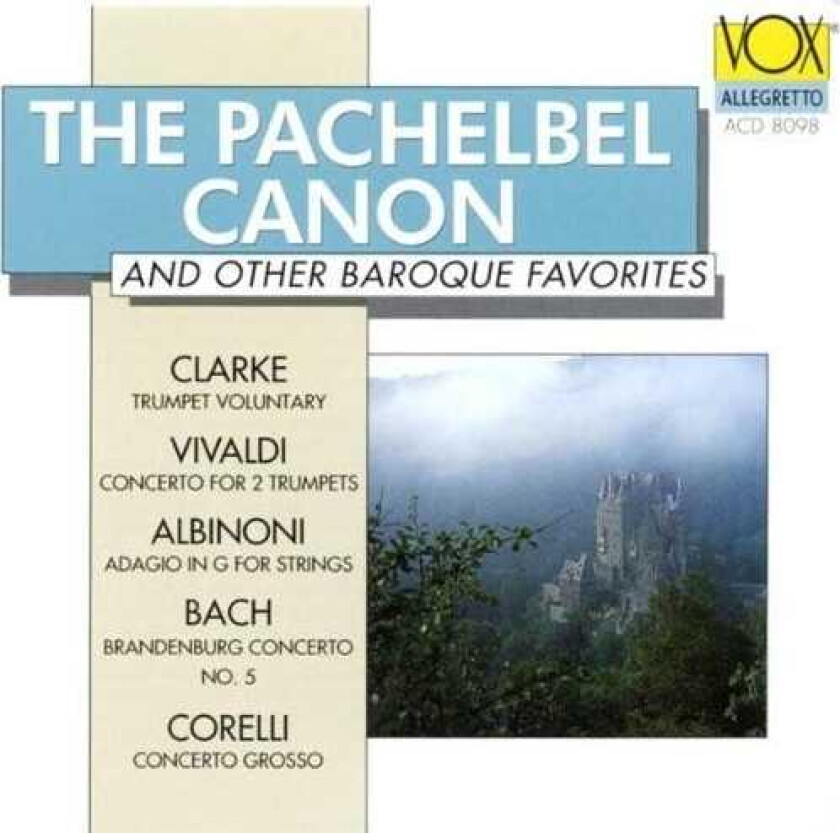 Diverse Artister Pachelbel Canon & Others CD