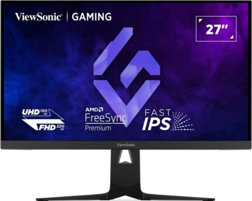 Viewsonic Xg275d1-4K, 68,6 Cm (27"), 3840 X 2160 Piksler, 4K Ultra Hd, Led, Sort