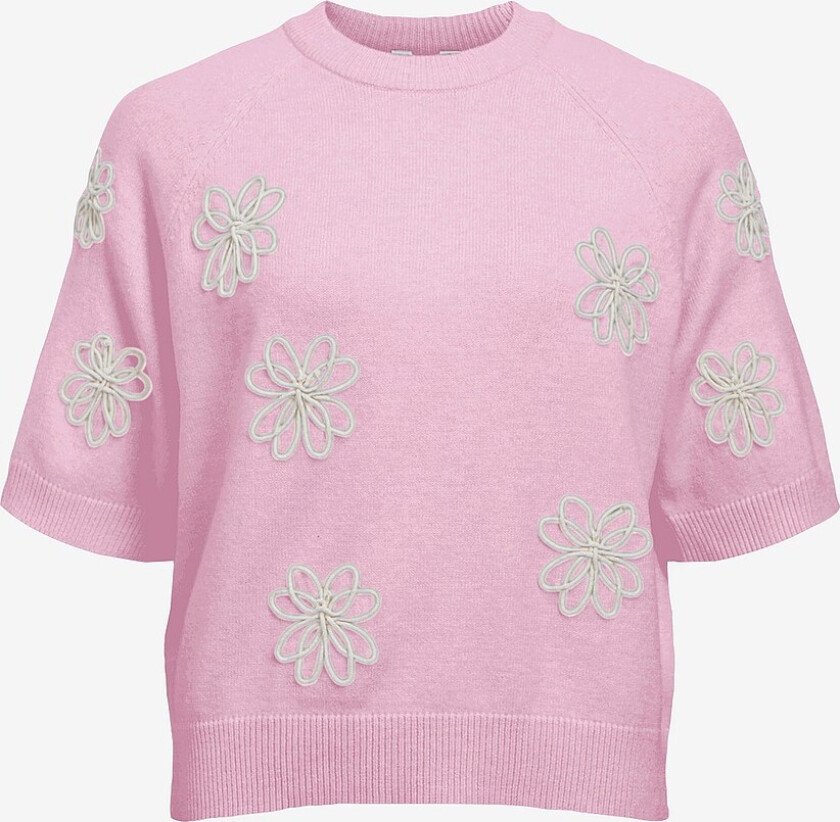 Pullover Objlaney Rubin SS Pullover - Rosa