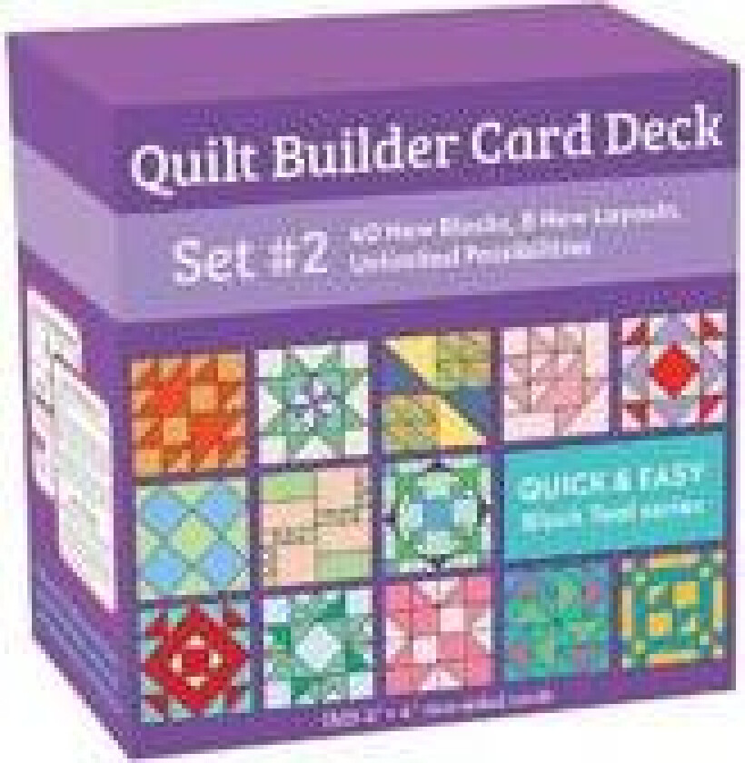 Quilt Builder Card Deck Set