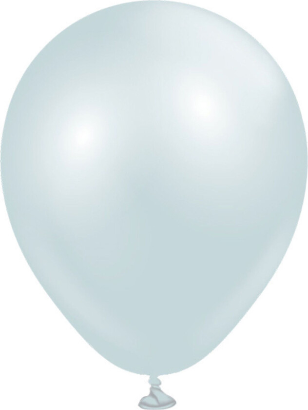 Ballonger Mini Aura Ice Blue - 25-pakning