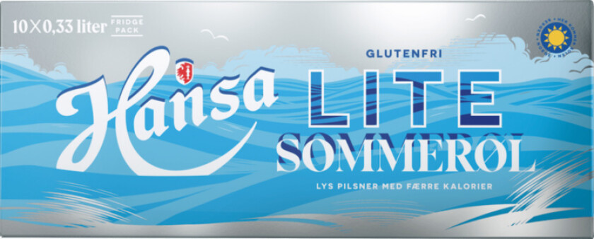 Sommerøl Lite 0,33lx10 boks