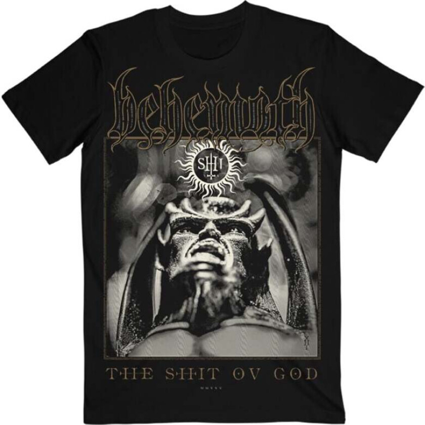 T-skjorte - The Shit Of God - Cover - S til 4XL - Herrer - svart
