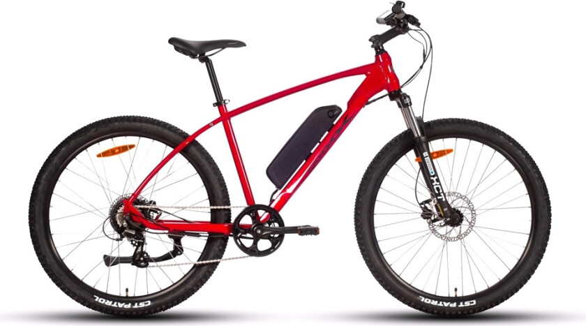 EL-sykkel SAXXX rød E-2707 27,5" 10,4Ah