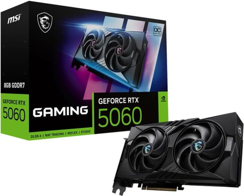 Nvidia GeForce RTX 5060 VENTUS OC 8GB grafikkort