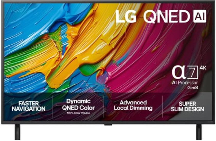 43" QNED 80 4K QNED AI TV (2025)