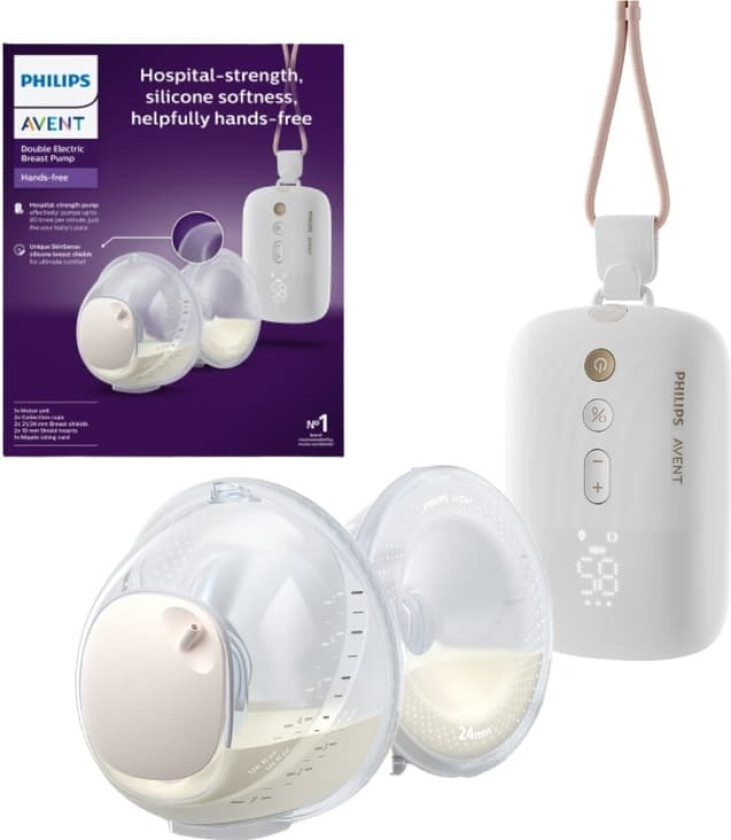 Bilde av Avent håndsfri brystpumpe SCF532/11 (hvit)