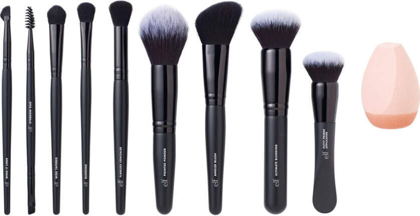 Cosmetics Makeup Brushes Ten Out Of Ten Brush Set