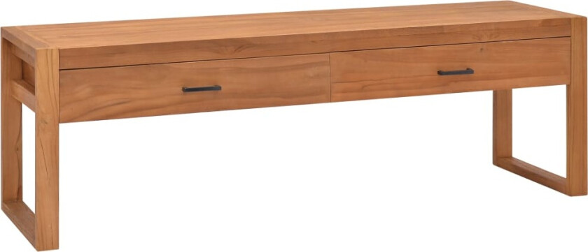 TV-benk 140x40x45 cm teak