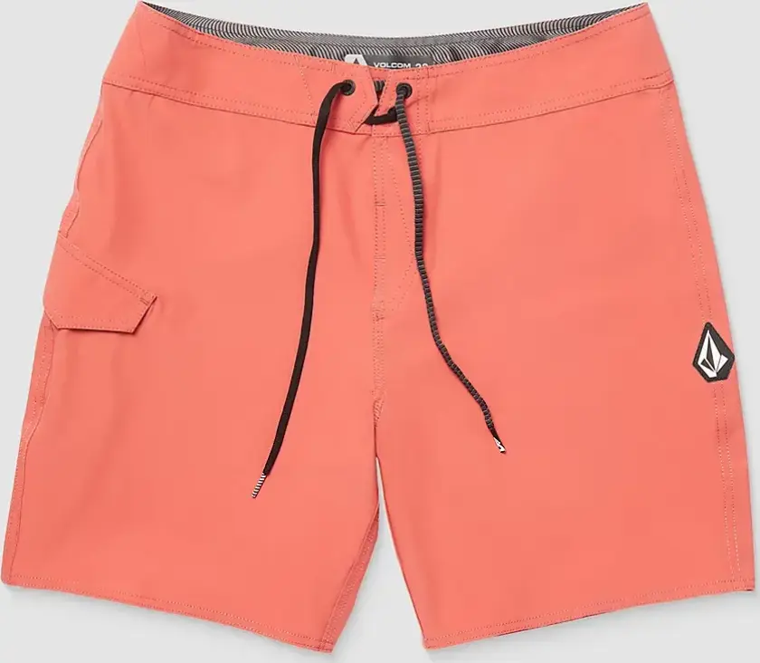 Lido Solid Mod 18 Boardshorts rød