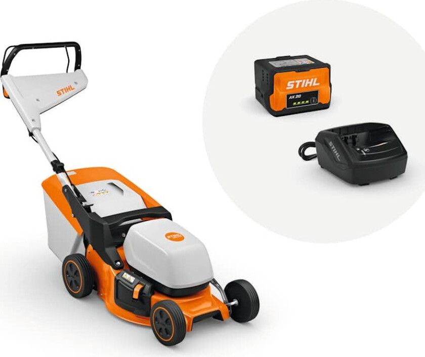 Gressklipper STIHL RMA 243.3 Med Batteri og Lader