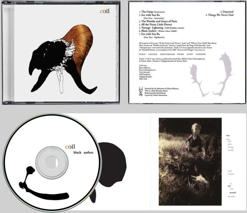 Coil Black Antlers CD