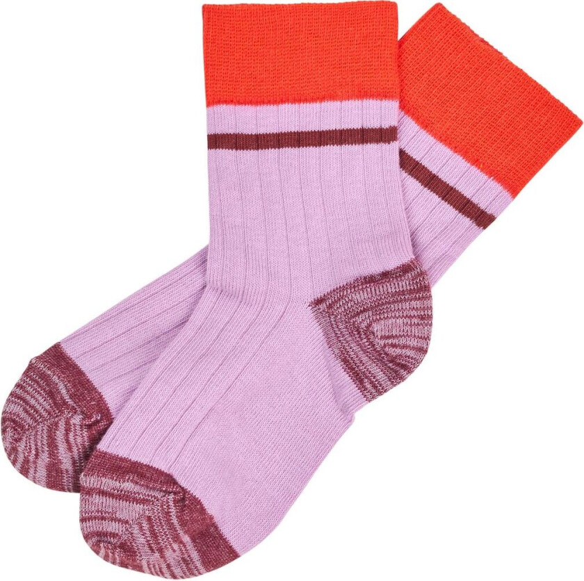 Colour Block Sokker Orchid | Rosa | 22-24 EU