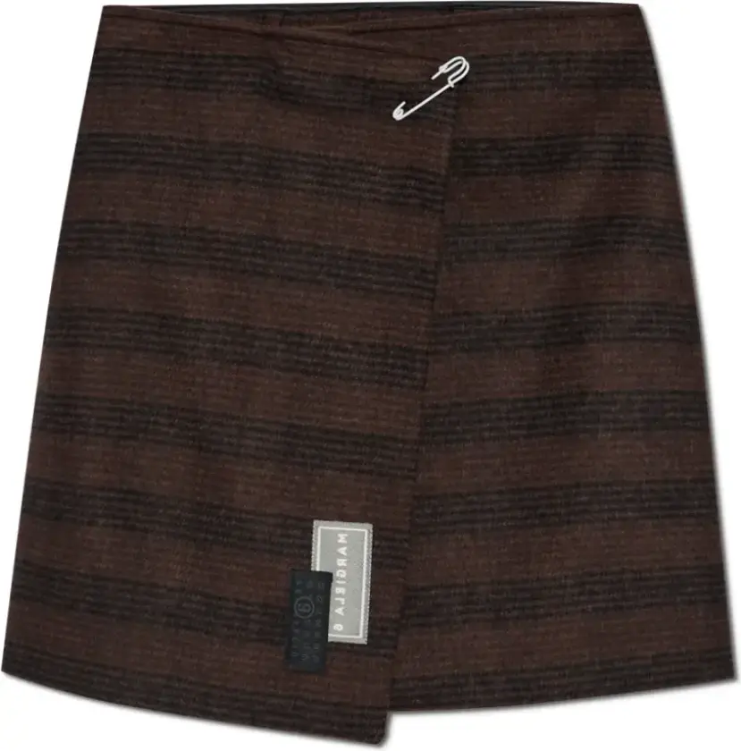 Dame, Skjørt, Brun, XS