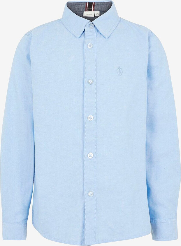 Skjorte nkmNewsa LS Shirt Noos - Blå