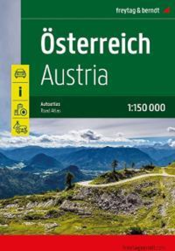 Austria Supertouring Road Atlas 1:150,000