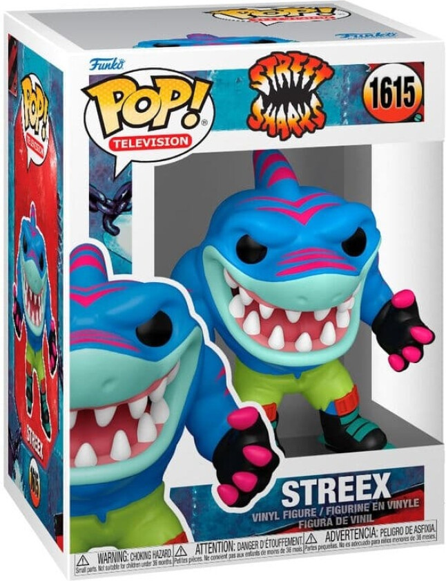 POP figure Street Sharks Streex