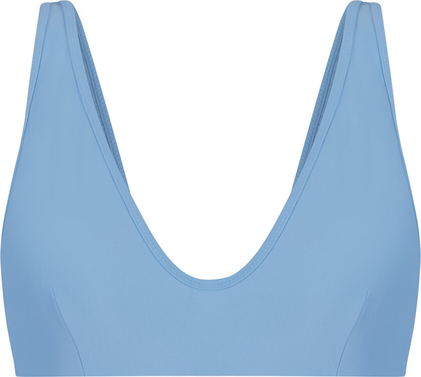 Ayan Bikini Top Swimwear Bikinis Bikini Tops Bandeau Bikinitops Blue Röhnisch