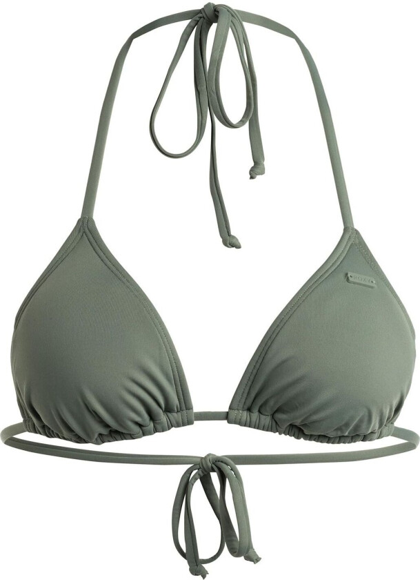 Sd Beach Classics Tiki Tri Swimwear Bikinis Bikini Tops Triangle Bikinitops Green Roxy