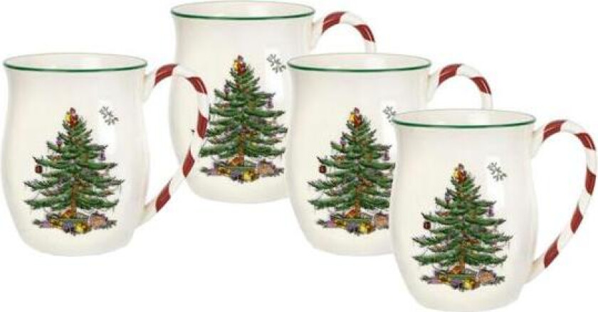 Kopp Christmas Tree 40 cl 4 stk peppermint