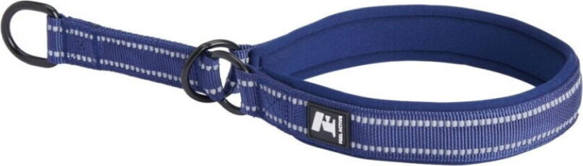 Polstret Hundehalsbånd Halvstrup Mørkeblått (2 x 35-45cm)
