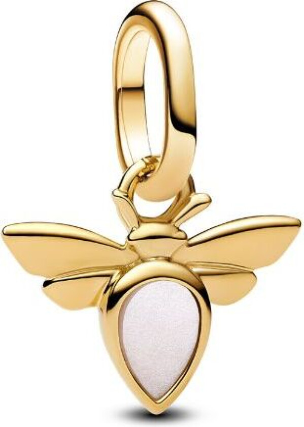 Bilde av Moments, Charm i forgylt 925 sølv med bie