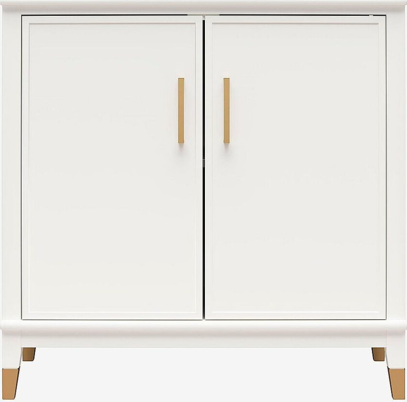 Skap med 2 dører Westerleigh, Hvit