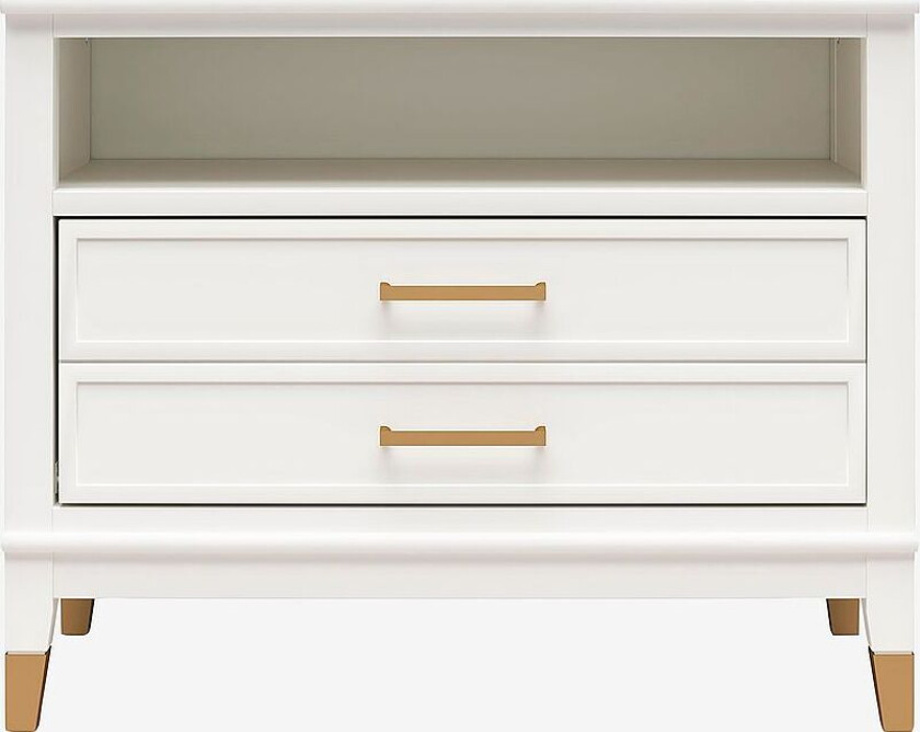 med 2 skuffer og 1 hylle Westerleigh, Hvit