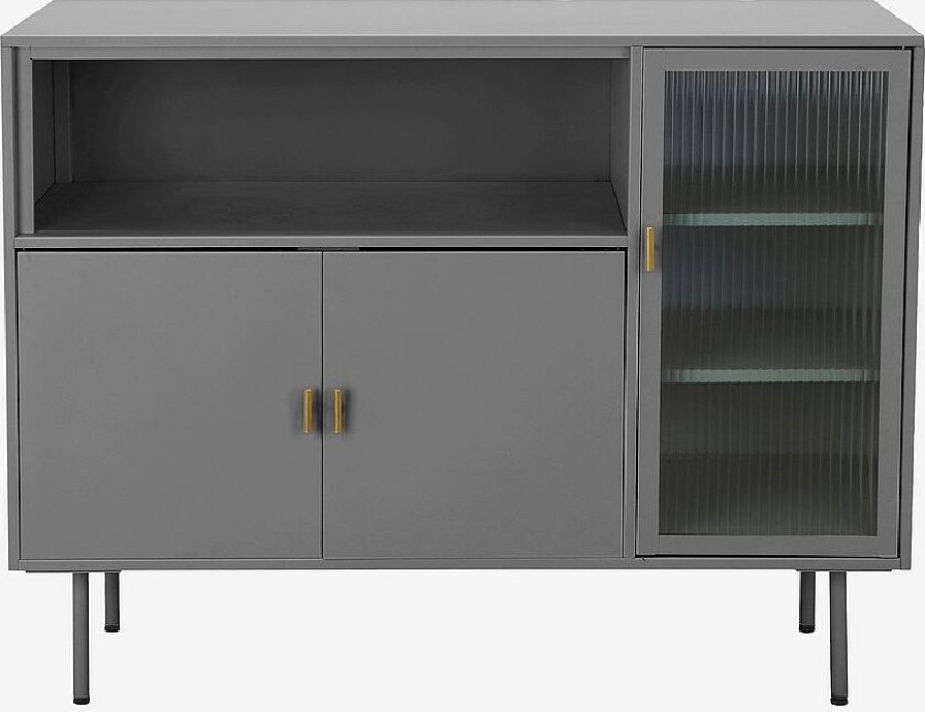 Skjenk 2+1Dør Rosalie, Grå