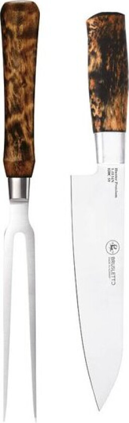 Hunter Premium Chef tranchersett 2 deler masurbjørk