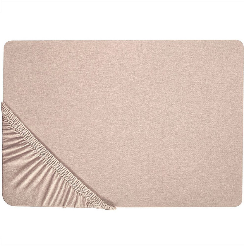 Laken med strikk Hofuf Beige, 90x200 cm - Beige, 90x200 cm