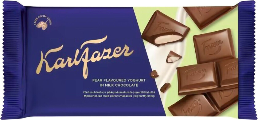 Karl Fazer Filled Pear Sjokoladeplate - 121 gram