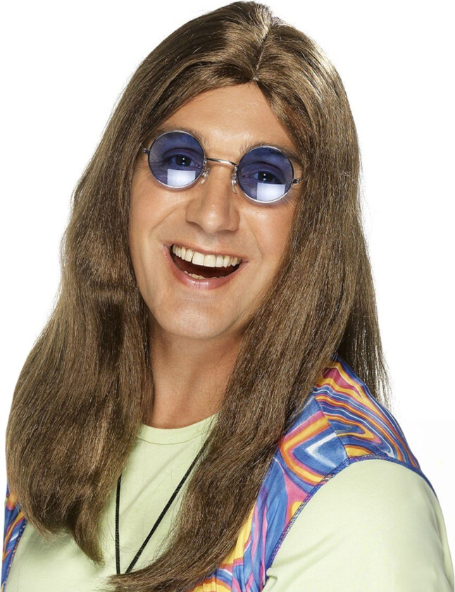 Neil Hippy Brun Parykk - One size