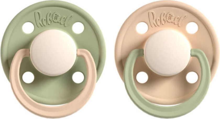 Smokk 2-pakning Størrelse 2 Cloudy Pearly Lion/Dusty Pearly Dolphin