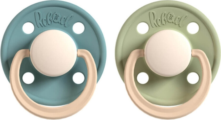 Smokk 2-pakning Størrelse 2 Rainy Pearly Lion / Cloudy Pearly Lion