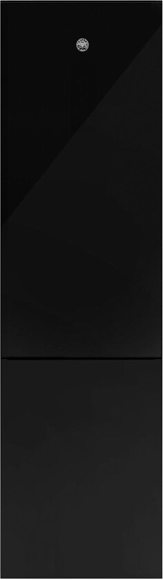 RBM60F5FBNC Frittstående kombiskap 201 x 60 cm Modern-series, svart glass