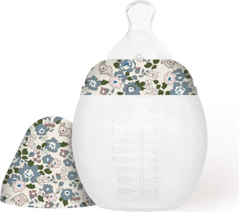 Éhlée Collab Baby Bottle - Flores and Bunnies - 240 ml