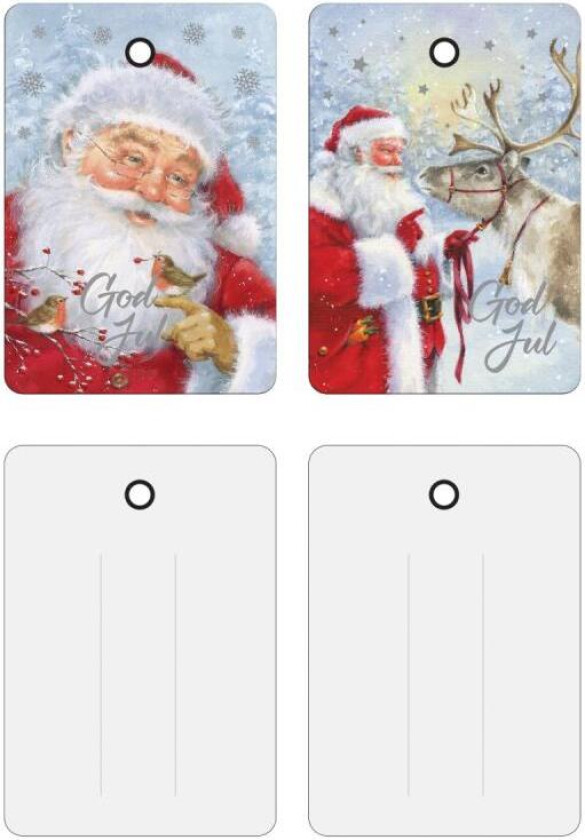 Merkelapper 6pk 2 design nisse