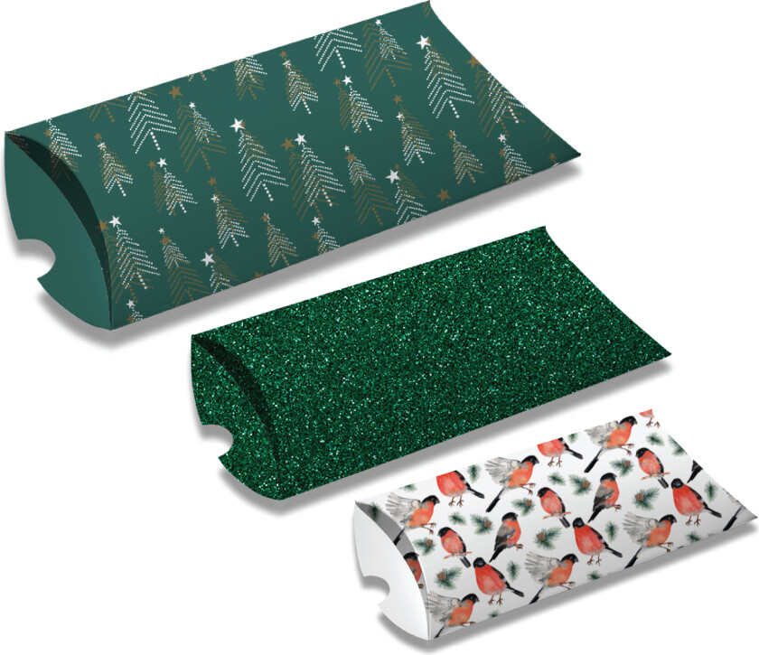 Gaveeske fugl 3 str grønn