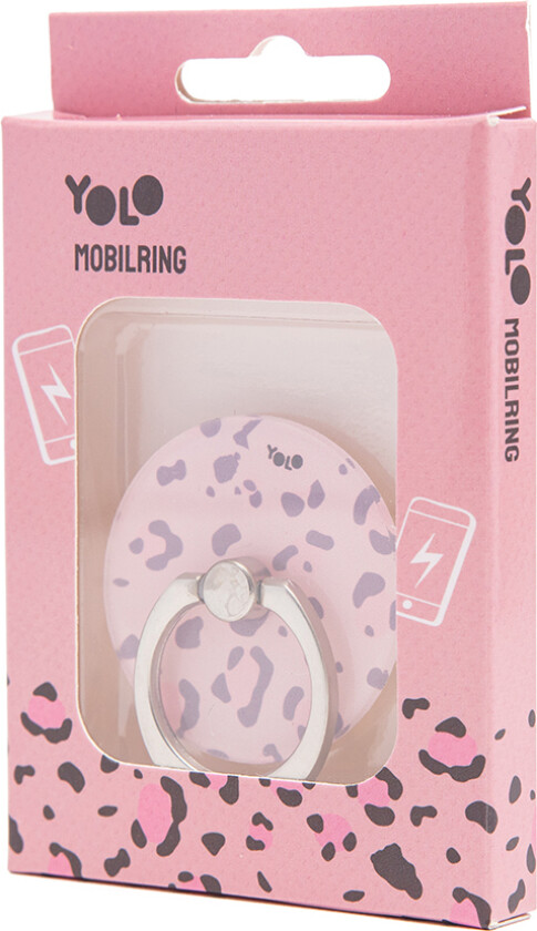 Telefon ringholder YOLO leopard